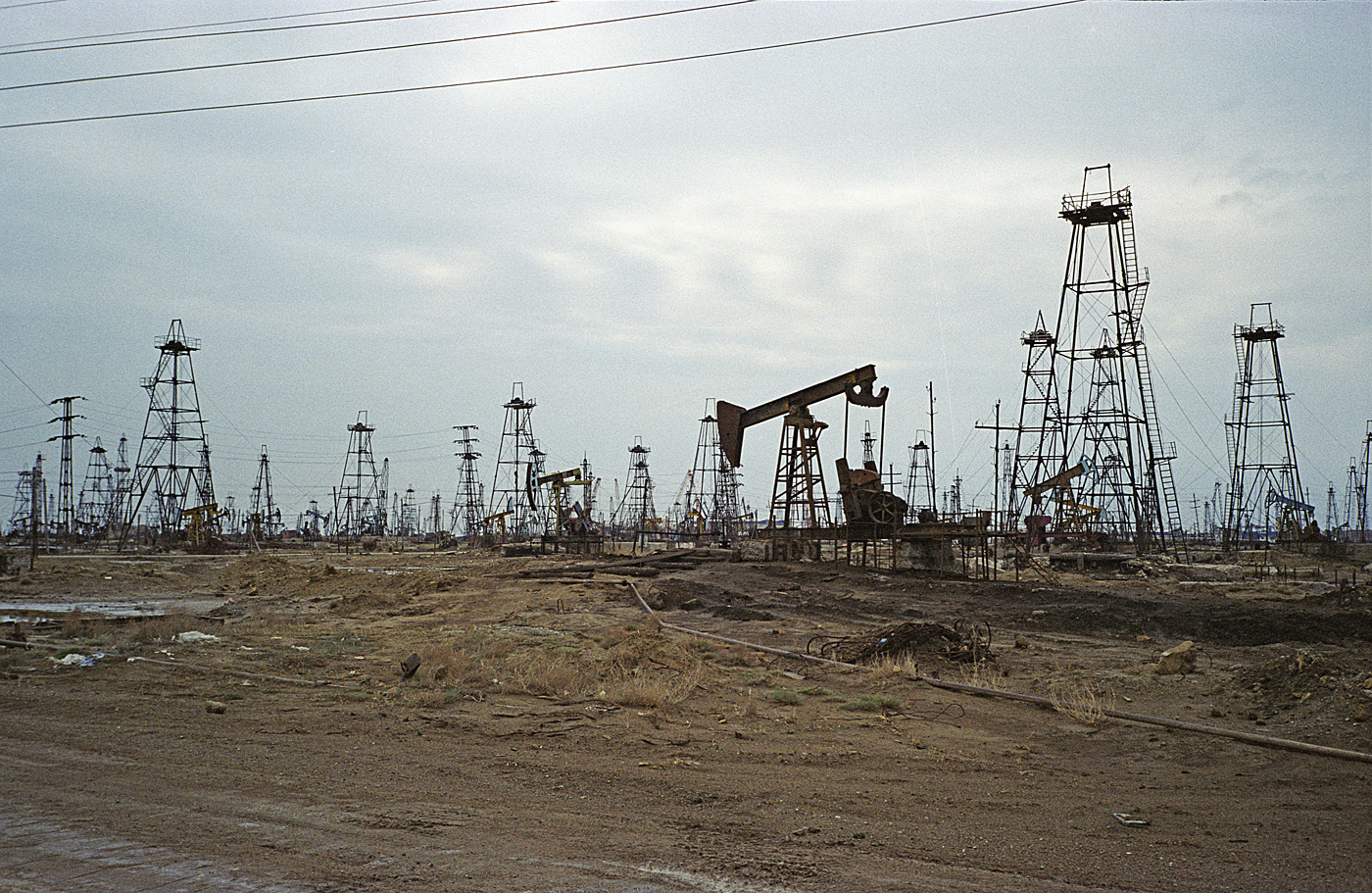 Caspian Oil field