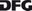 dfg logo schwarz
